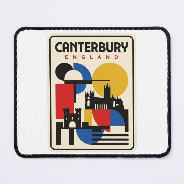 Item preview, Retro Canterbury Bauhaus Geometric Skyline designed and sold by k3rstman1.
