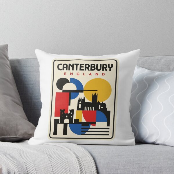 Item preview, Retro Canterbury Bauhaus Geometric Skyline designed and sold by k3rstman1.