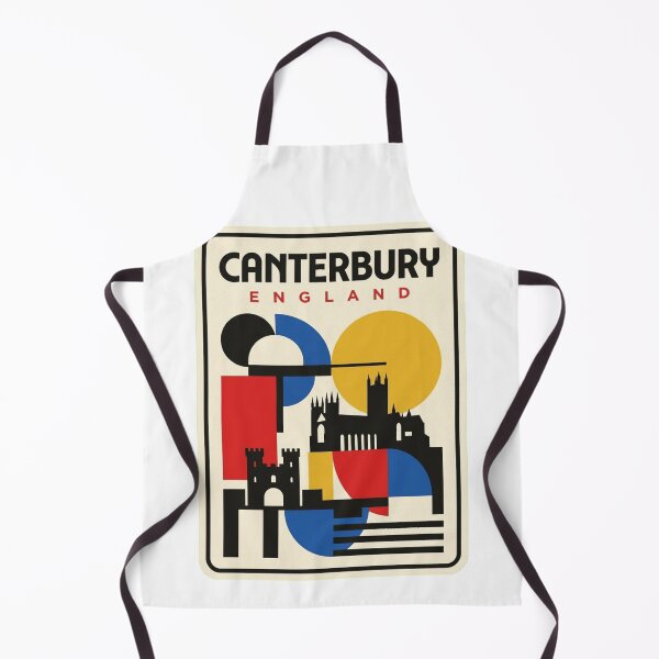 Item preview, Retro Canterbury Bauhaus Geometric Skyline designed and sold by k3rstman1.