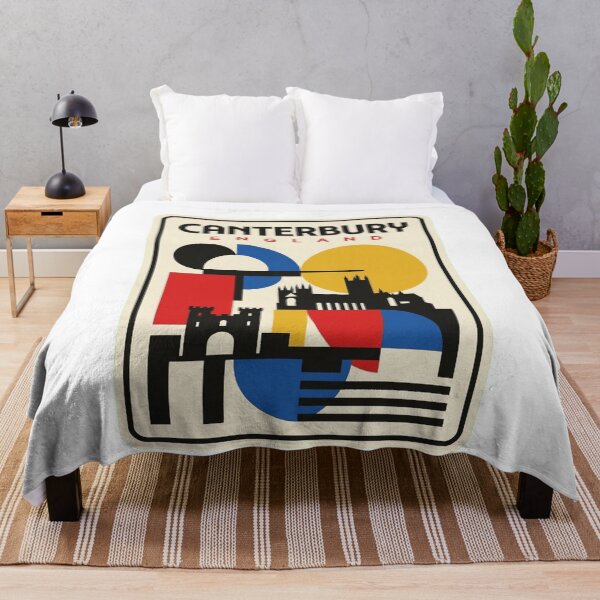 Item preview, Retro Canterbury Bauhaus Geometric Skyline designed and sold by k3rstman1.