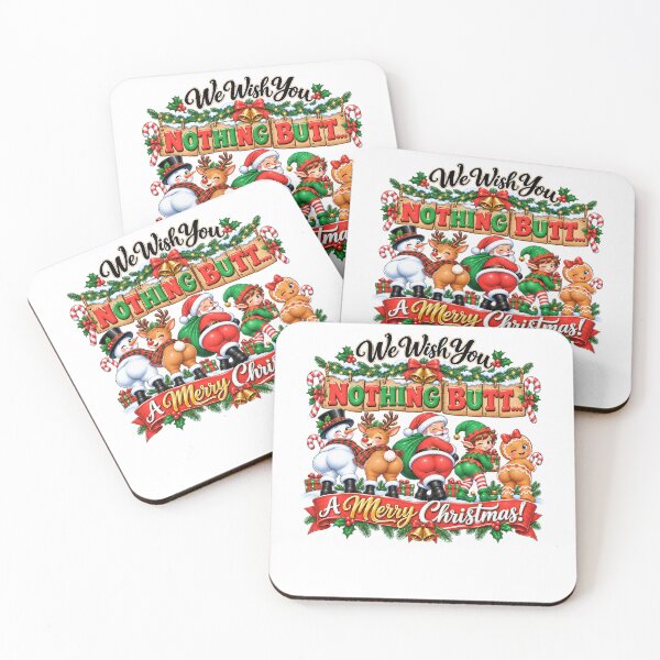 Item preview, Funny Nothing Butt A Merry Christmas Santa Reindeer Holiday designed and sold by DYAFLK.