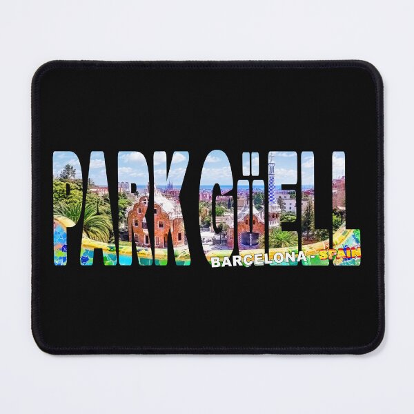 Item preview, PARK GUELL Barcelona Spain - Souvenir Sticker Shirt Artist Architecture designed and sold by Adam Gormley.