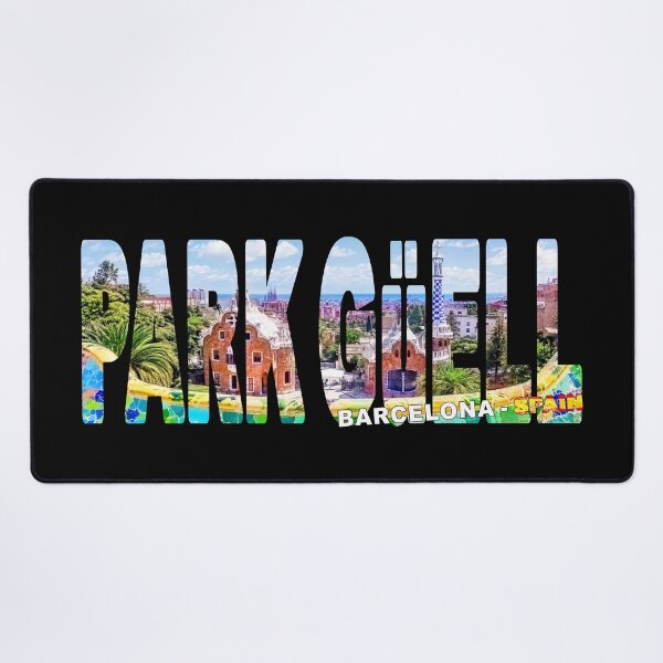 Item preview, PARK GUELL Barcelona Spain - Souvenir Sticker Shirt Artist Architecture designed and sold by Adam Gormley.