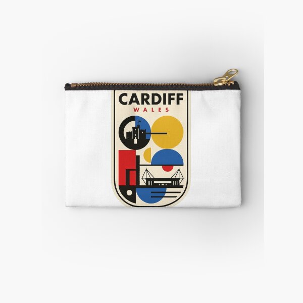 Item preview, Retro Cardiff Bauhaus Geometric Skyline designed and sold by k3rstman1.