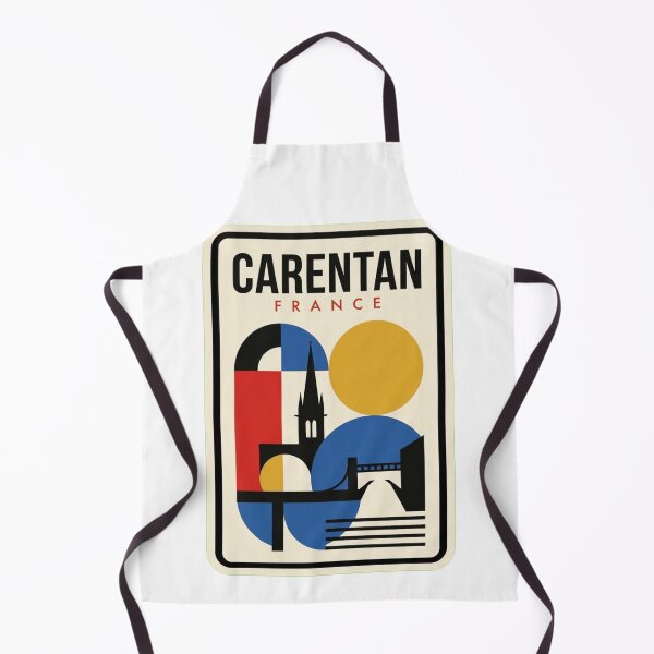 Item preview, Retro Carentan Bauhaus Geometric Skyline designed and sold by k3rstman1.