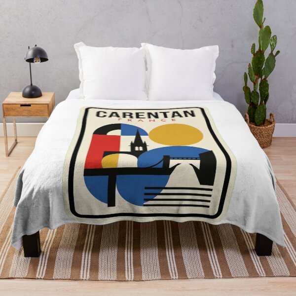 Item preview, Retro Carentan Bauhaus Geometric Skyline designed and sold by k3rstman1.