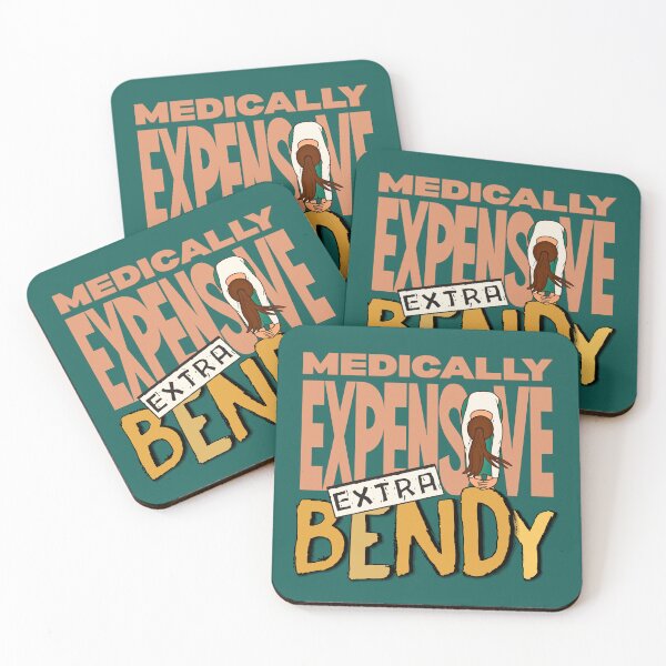 Item preview, Hypermobile EDS Chronic Illness Medically Expensive Extra Bendy Turquoise  designed and sold by pulse_retail.