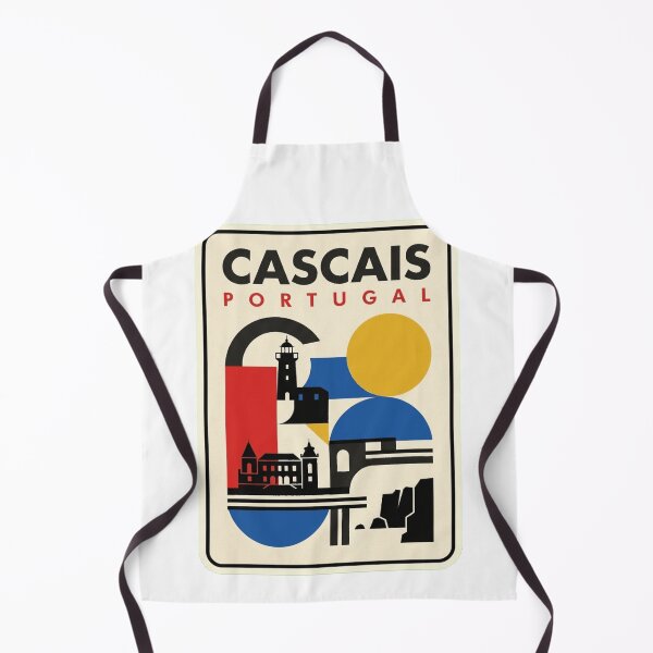 Item preview, Retro Cascais Bauhaus Geometric Skyline designed and sold by k3rstman1.