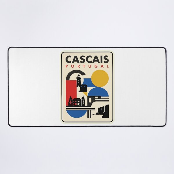Item preview, Retro Cascais Bauhaus Geometric Skyline designed and sold by k3rstman1.