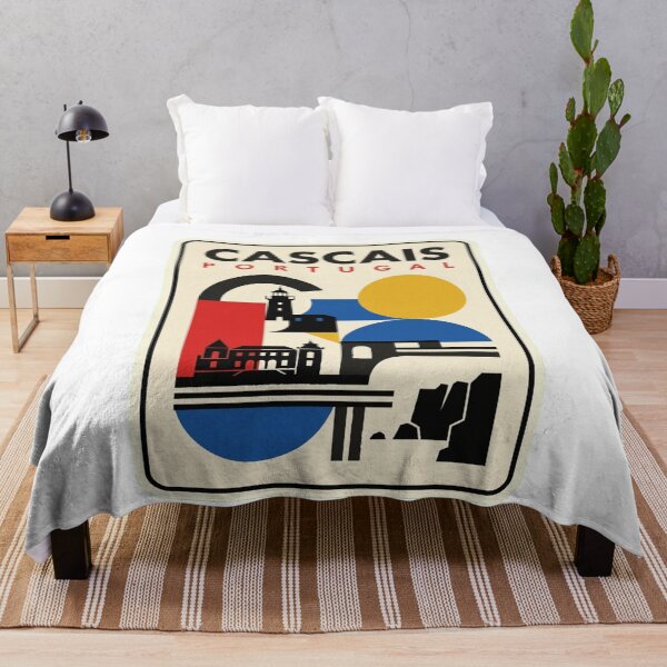 Item preview, Retro Cascais Bauhaus Geometric Skyline designed and sold by k3rstman1.