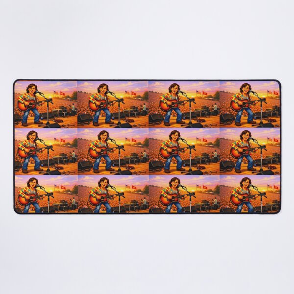 Item preview, John Sebastian Live at Woodstock 1969 – Colorful Retro Music Legend Art designed and sold by The Art Queen Of Michigan .