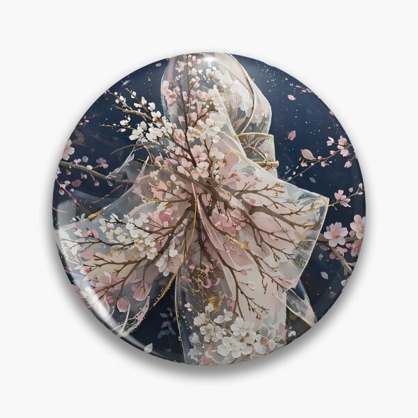 Item preview, Hanami Blossom Gown Moon Night Art designed and sold by Legend Has It.
