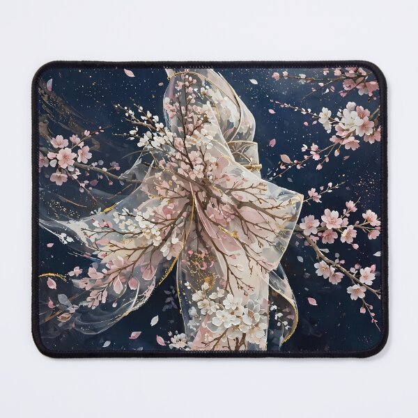 Item preview, Hanami Blossom Gown Moon Night Art designed and sold by Legend Has It.