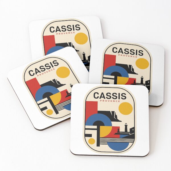 Item preview, Retro Cassis Bauhaus Geometric Skyline designed and sold by k3rstman1.
