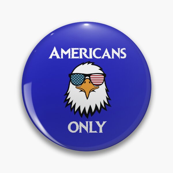 Item preview, Americans Only - Cartoon American Eagle with American Flag Sunglasses designed and sold by WigOutlet.