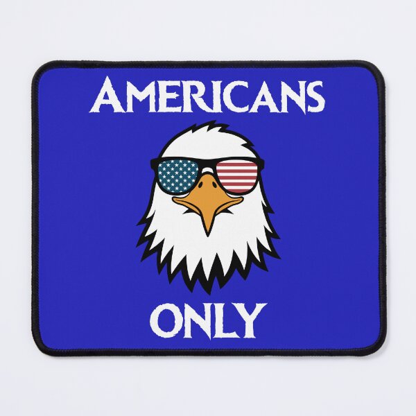 Item preview, Americans Only - Cartoon American Eagle with American Flag Sunglasses designed and sold by WigOutlet.