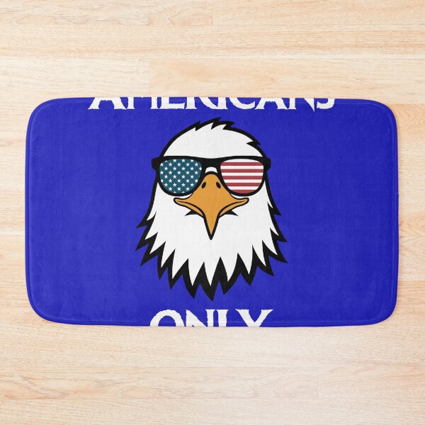 Item preview, Americans Only - Cartoon American Eagle with American Flag Sunglasses designed and sold by WigOutlet.