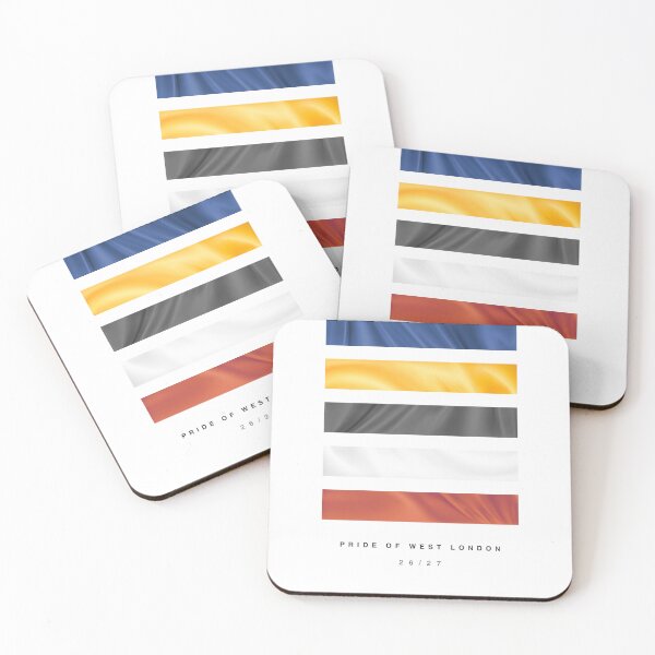 Item preview, ‘Pride of West London’ 26/27 Football Kit Hue Palette - Blue & White designed and sold by The Colourful Game.