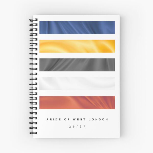 Item preview, ‘Pride of West London’ 26/27 Football Kit Hue Palette - Blue & White designed and sold by The Colourful Game.