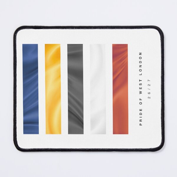 Item preview, ‘Pride of West London’ 26/27 Football Kit Hue Palette - Blue & White designed and sold by The Colourful Game.