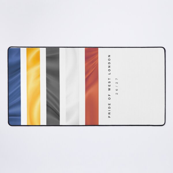 Item preview, ‘Pride of West London’ 26/27 Football Kit Hue Palette - Blue & White designed and sold by The Colourful Game.