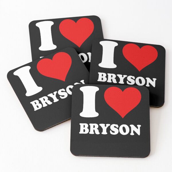 Item preview, Red Heart I Love Bryson designed and sold by AmberWild.