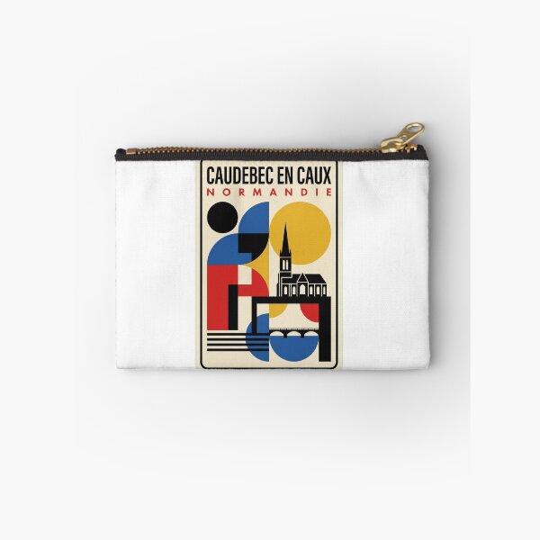Item preview, Retro Caudebec En Caux Bauhaus Geometric Skyline designed and sold by k3rstman1.