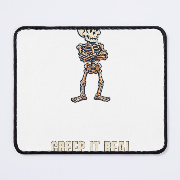 Item preview, Creep It Real Funny Sassy Skeleton Halloween T-Shirt designed and sold by Worn and Witty.