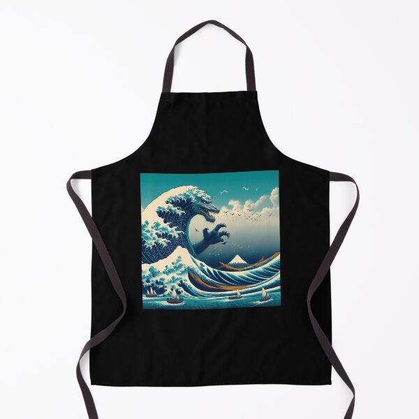Item preview, Godzila Kanagawa Wave designed and sold by MargarettaYeage.