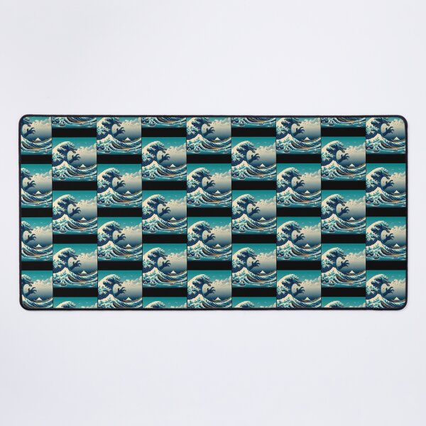 Item preview, Godzila Kanagawa Wave designed and sold by MargarettaYeage.