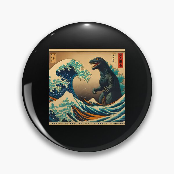 Item preview, Wave Vs Godzila designed and sold by MargarettaYeage.