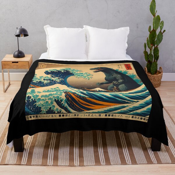 Item preview, Wave Vs Godzila designed and sold by MargarettaYeage.