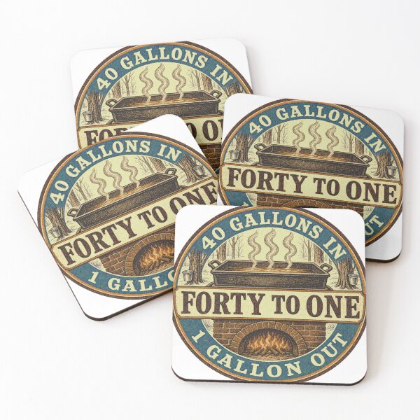 Item preview, Forty To One Maple Syrup Sugarmaker Emblem Vintage designed and sold by BoosterShop.