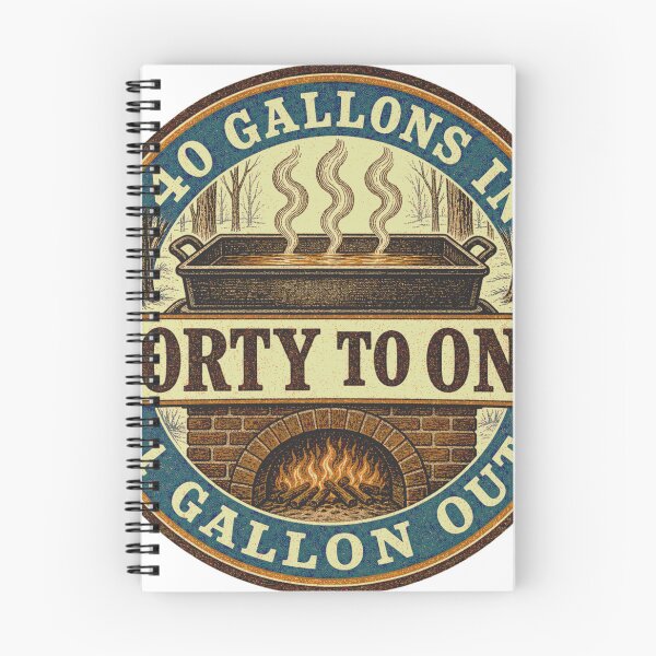 Item preview, Forty To One Maple Syrup Sugarmaker Emblem Vintage designed and sold by BoosterShop.