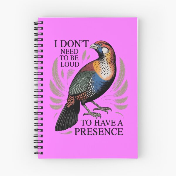Item preview, Temminck's Tragopan - I Don't Need To Be Loud To Have A Presence designed and sold by Max Store.