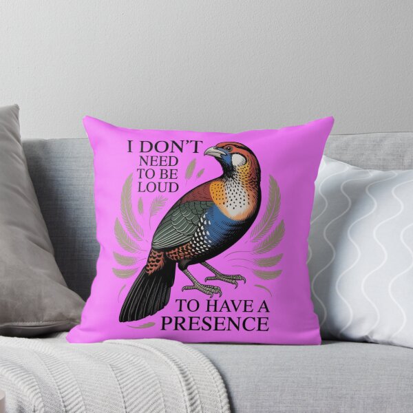 Item preview, Temminck's Tragopan - I Don't Need To Be Loud To Have A Presence designed and sold by Max Store.