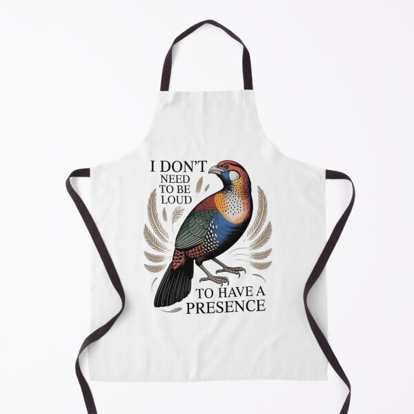 Item preview, Temminck's Tragopan - I Don't Need To Be Loud To Have A Presence designed and sold by Max Store.