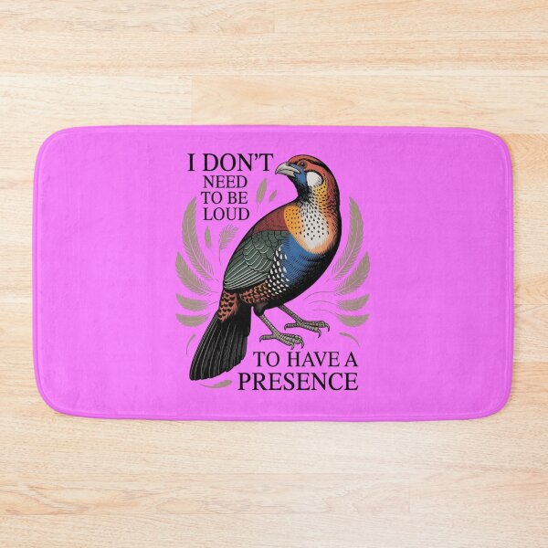 Item preview, Temminck's Tragopan - I Don't Need To Be Loud To Have A Presence designed and sold by Max Store.