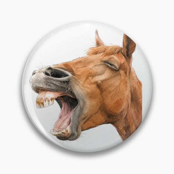 Item preview, Horse Laughing designed and sold by UnicornGlory.