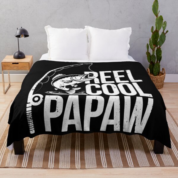 Item preview, Reel Cool Papaw Shirt Men Papa Fisherman Fathers Day designed and sold by AmberWild.