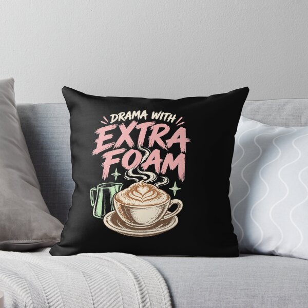 Item preview, Coffee Lover Drama Extra Foam Latte Art designed and sold by markymaarty.