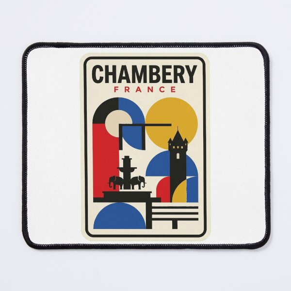 Item preview, Retro Chambery Bauhaus Geometric Skyline designed and sold by k3rstman1.