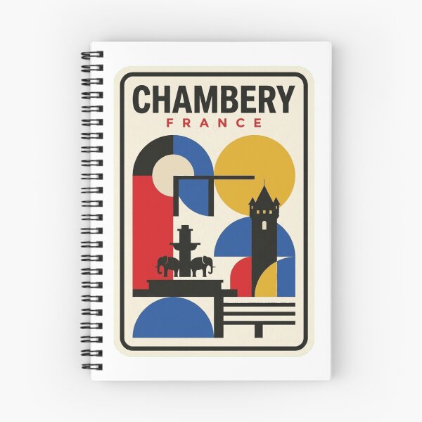 Item preview, Retro Chambery Bauhaus Geometric Skyline designed and sold by k3rstman1.