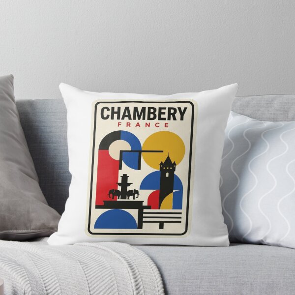 Item preview, Retro Chambery Bauhaus Geometric Skyline designed and sold by k3rstman1.