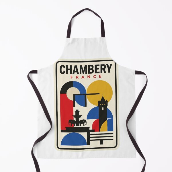 Item preview, Retro Chambery Bauhaus Geometric Skyline designed and sold by k3rstman1.