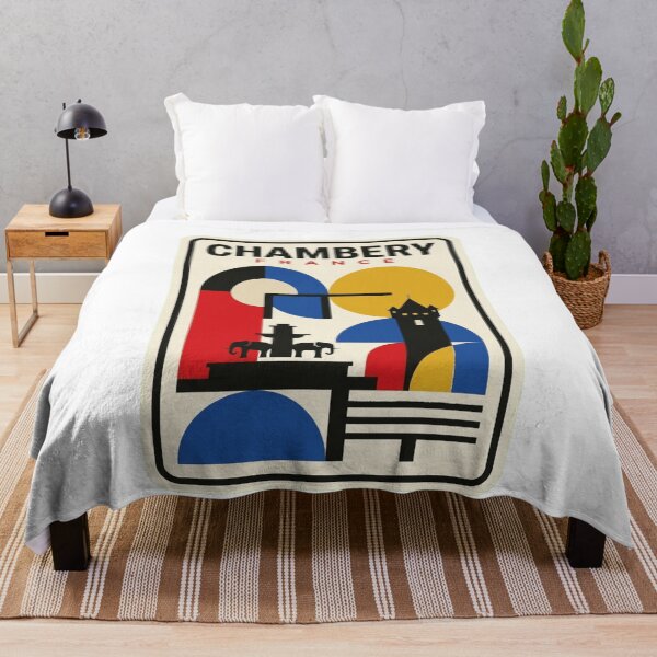Item preview, Retro Chambery Bauhaus Geometric Skyline designed and sold by k3rstman1.