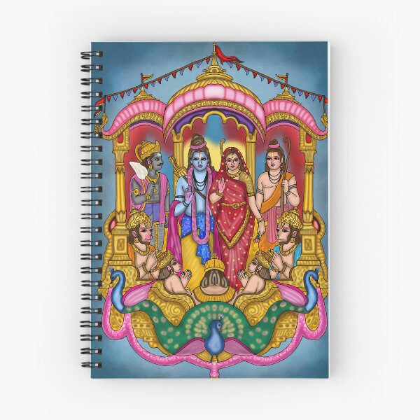 Item preview, Sita Ram Digital Drawing | Lord Rama and Goddess Sita Hindu Artwork designed and sold by Harshit_Digital_Arts.
