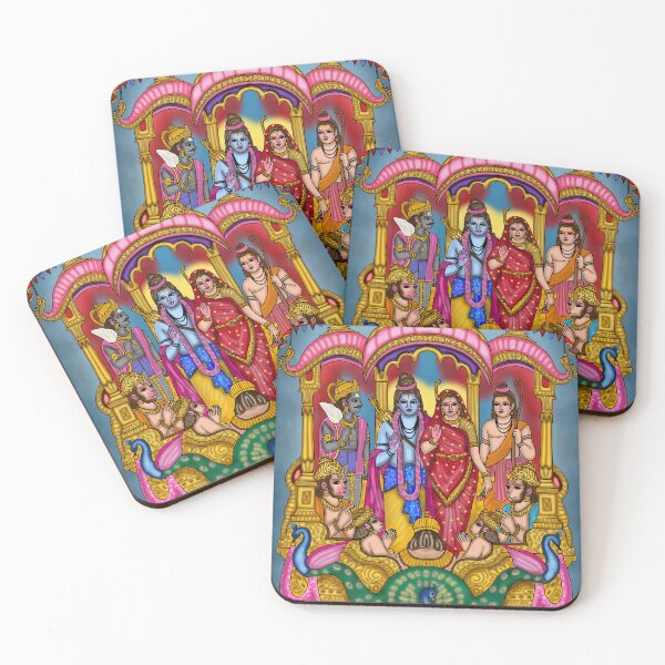 Item preview, Sita Ram Digital Drawing | Lord Rama and Goddess Sita Hindu Artwork designed and sold by Harshit_Digital_Arts.