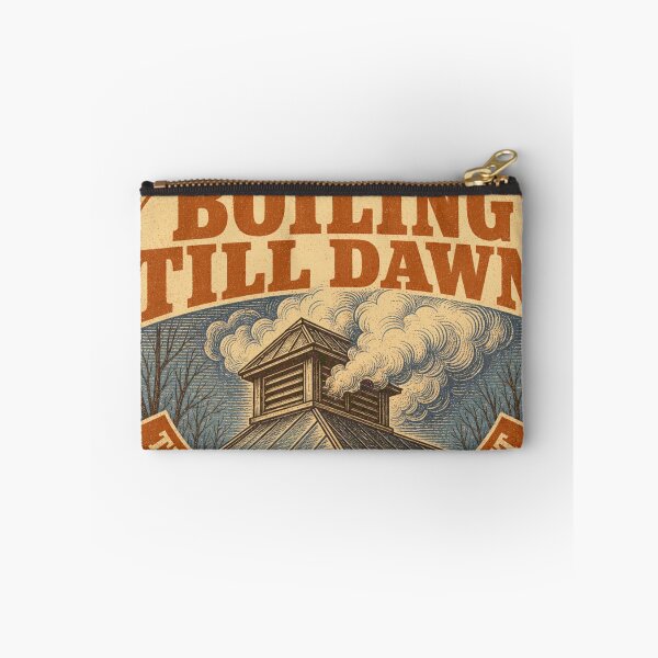 Item preview, Boiling Till Dawn Maple Syrup Night Shift Emblem designed and sold by BoosterShop.