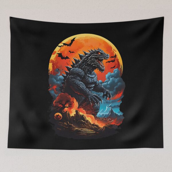 Item preview, Halloween Godzilla designed and sold by MargarettaYeage.